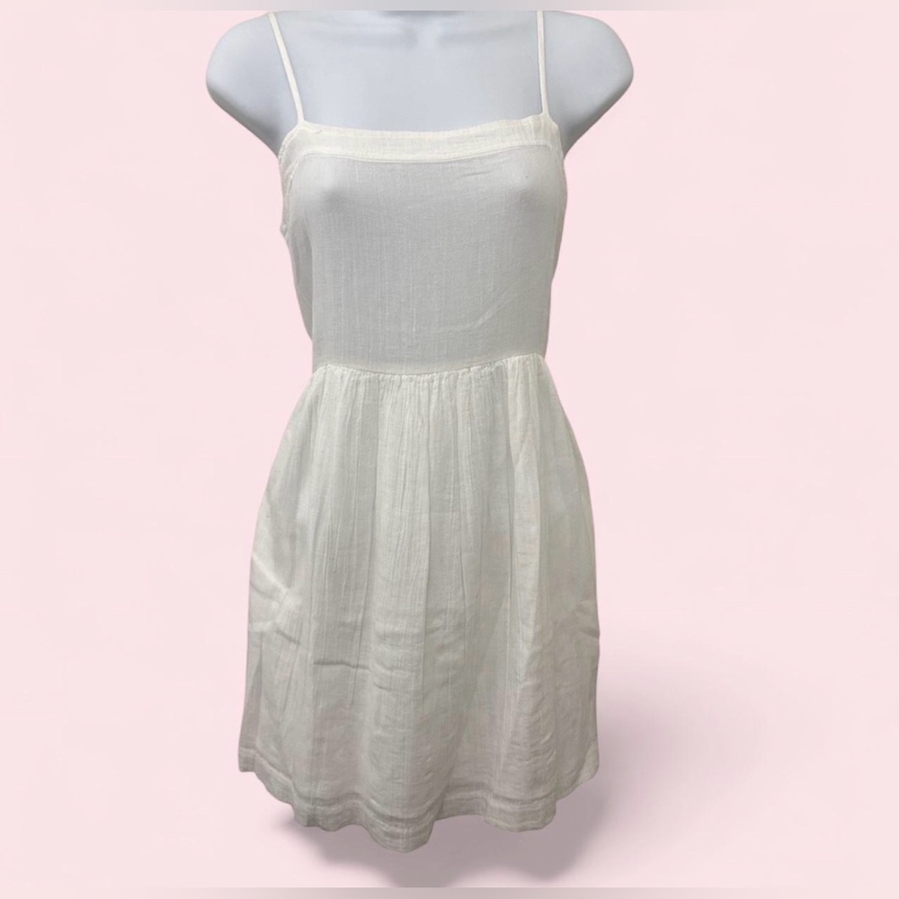 Wilfred by Aritzia White‎ 100% Cotton dress With pockets Size XS